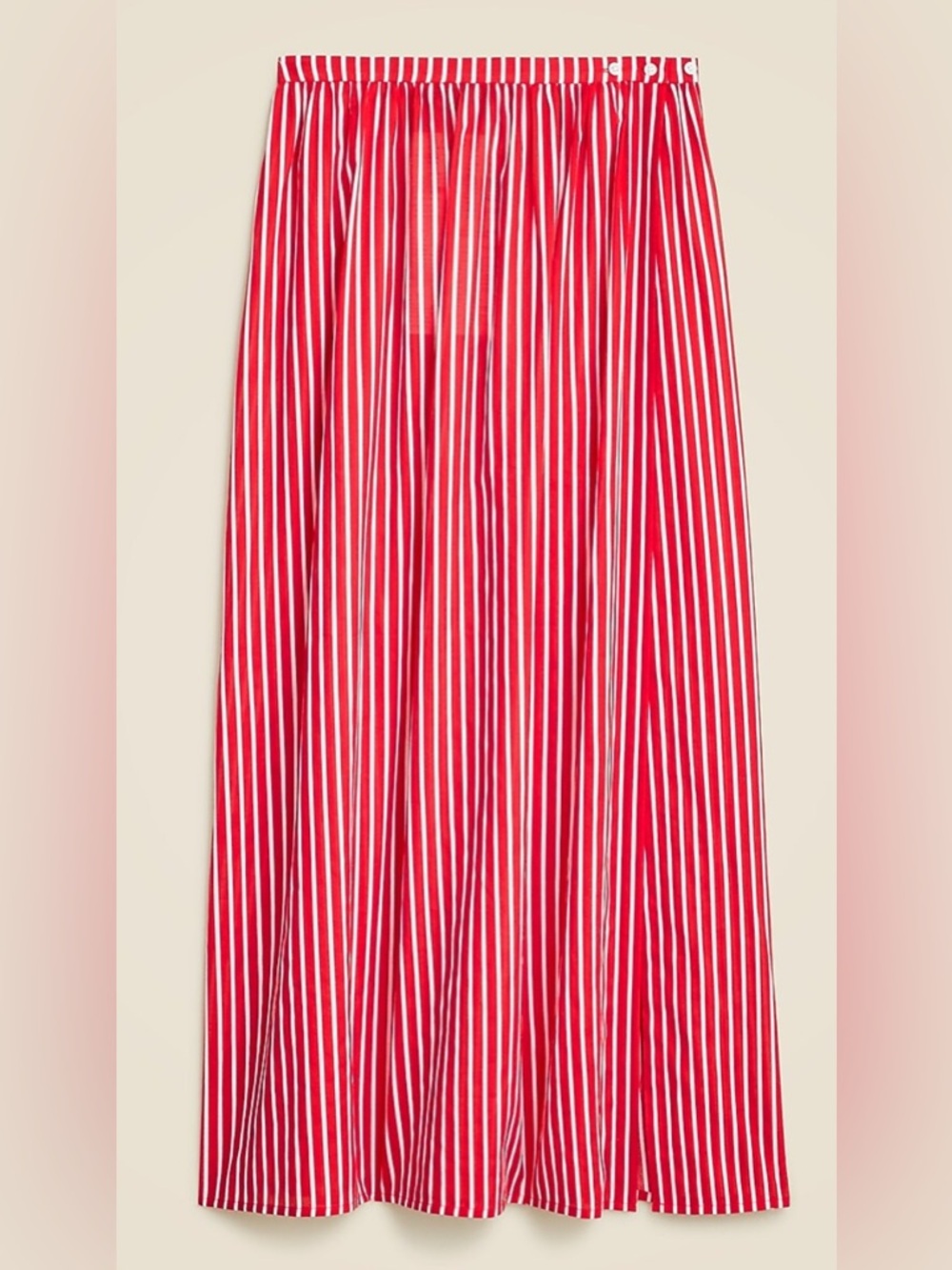 J. Crew 100% Cotton Stripe Voile Beach Skirt